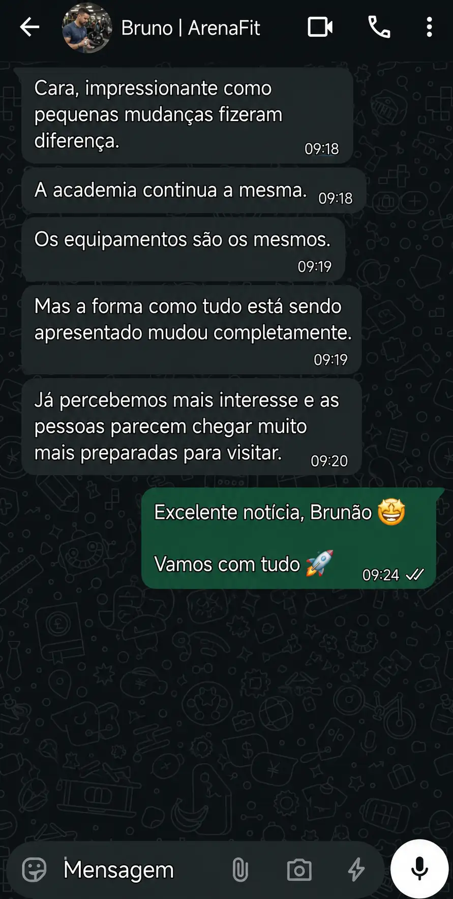 Depoimento Bruno — ArenaFit
